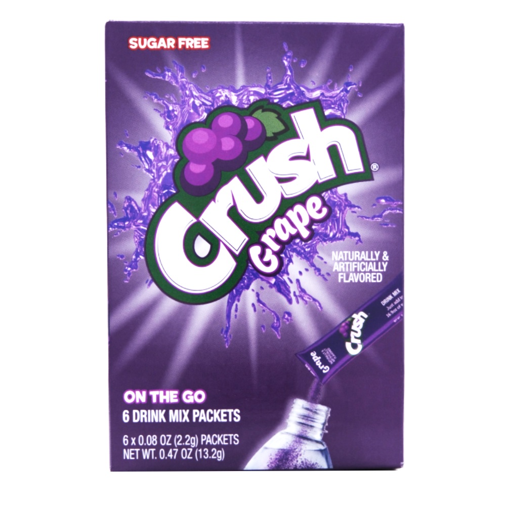 Crush Mix Singles To Go Grape Drink 13.2g