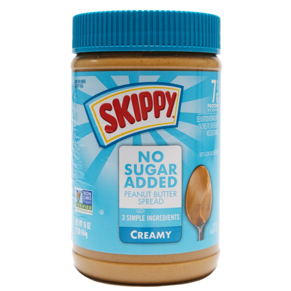 Skippy No Added Sugar Creamy Peanut Butter 453g
