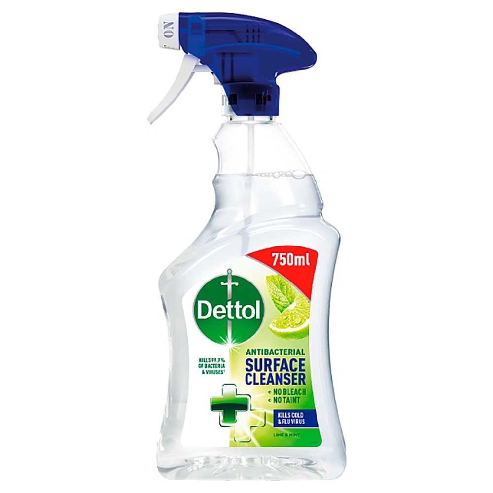 Dettol Antibacterial Lime & Mint Surface Cleaner 750ml