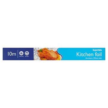 SuperValu Kitchen Foil Aluminium 300mm x 10m 