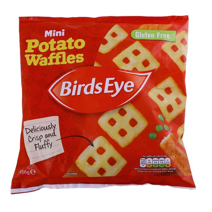 Birds Eye Mini Potato Waffles 456g