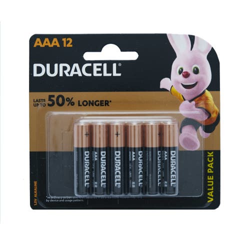 Duracell Basic AAA 12 