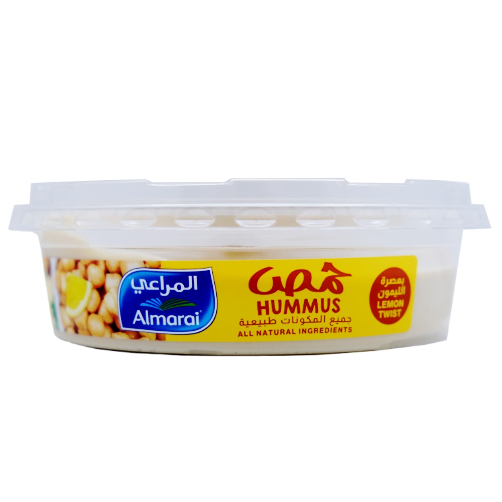Almarai Lemon Twist Hummus 250g back image