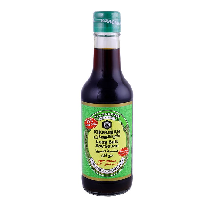 Kikkoman Less Salt Soy Sauce 250ml