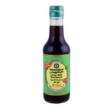 Kikkoman Less Salt Soy Sauce 250ml 