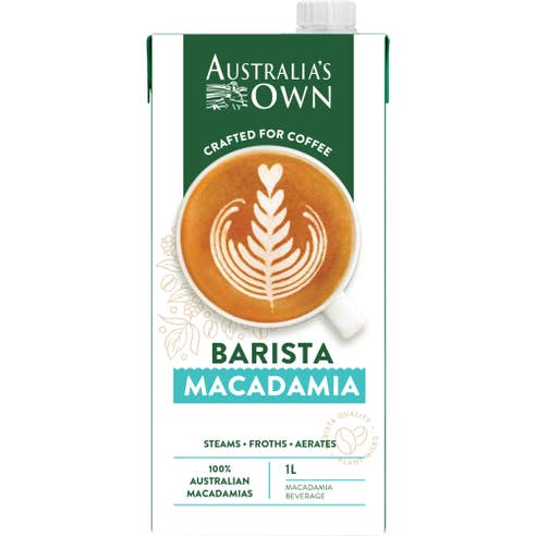 Australia's Own Barista Macadamia 1L 