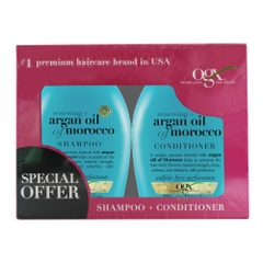 Ogx Renewing+ Argan Oil Of Morocco Shampoo + Conditioner 385ml [Special Offer] 