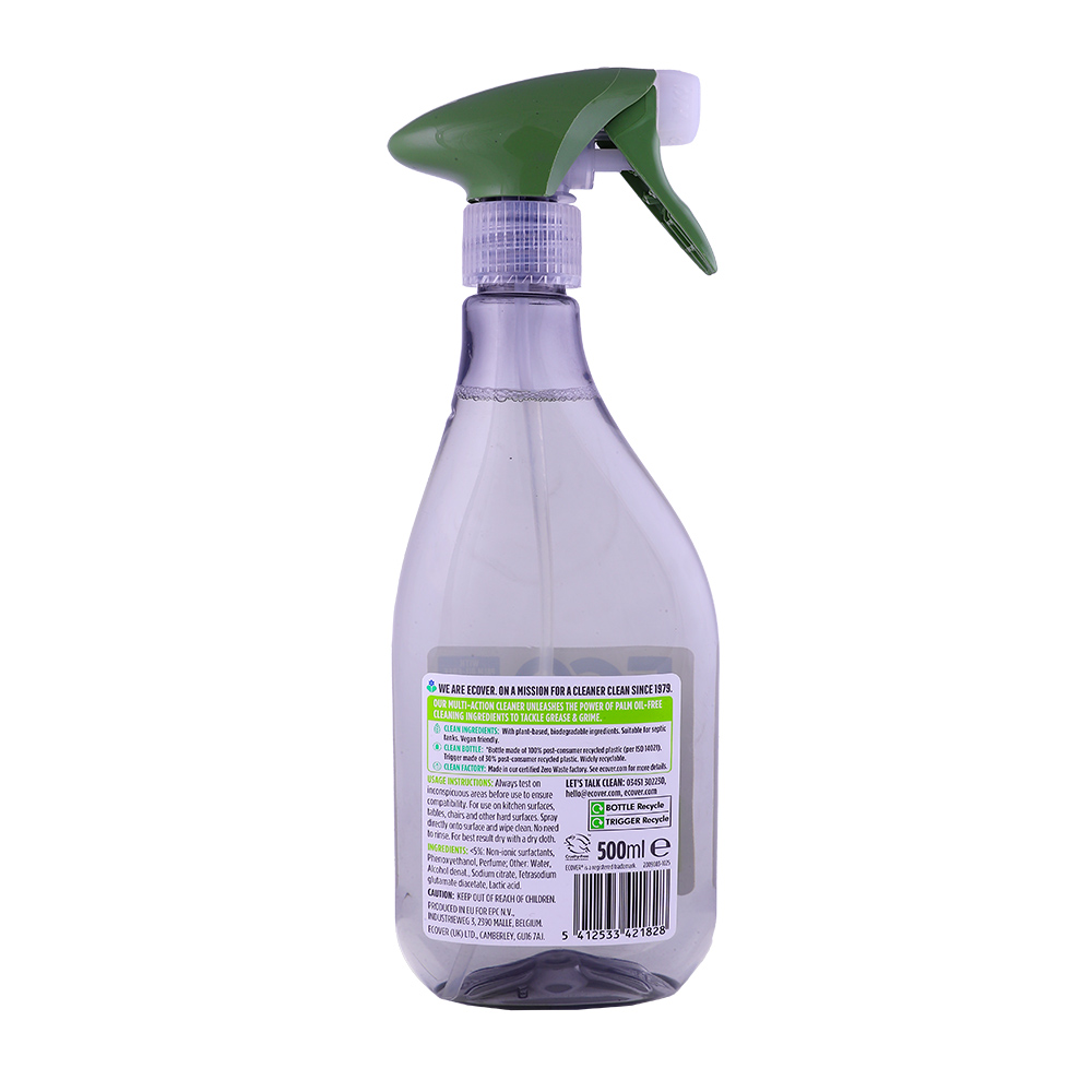 Ecover Multi Action Surface Cleaner 500ml back image