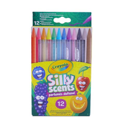 Crayola Silly Scents Twistables Crayons Pencils 12 Pieces 