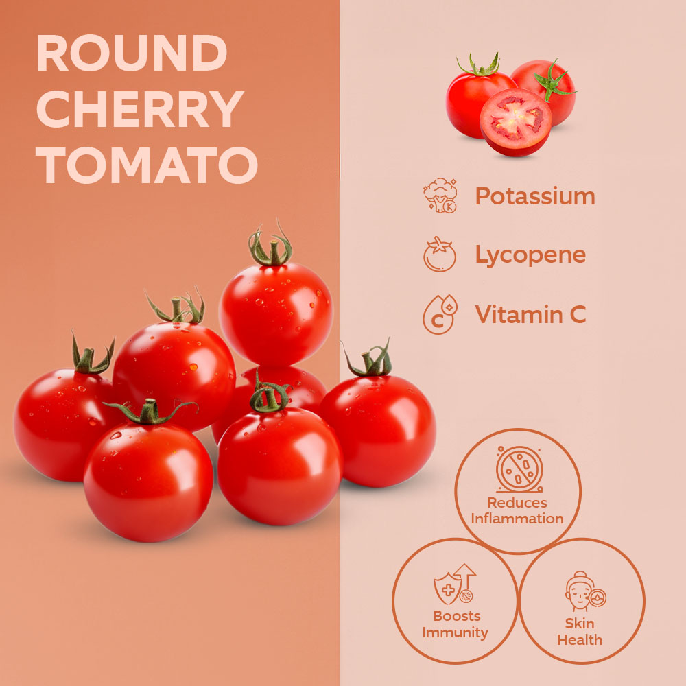 Fruit It Tomato Round Cherry Punnet 250g lifestyle image