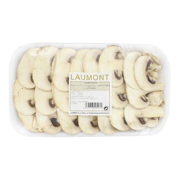 Laumont Spanish Mushroom Sliced Tray 250g 