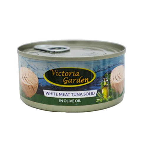 Victoria Gardens White Meat Tuna Solid Olive Oil 160g 
