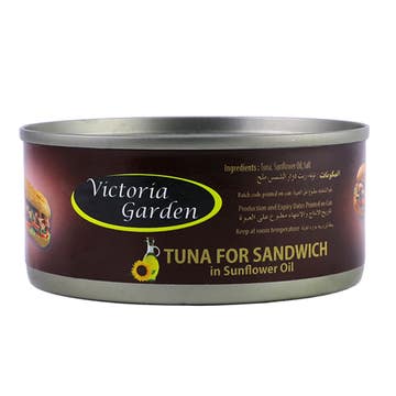 Victoria Garden Tuna Sandwich Sunflower Oil 160g 