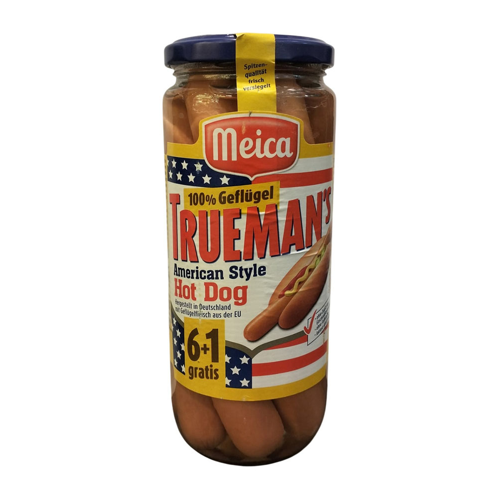 Meica American Style Hot Dog 7s 350g [Contains Pork]