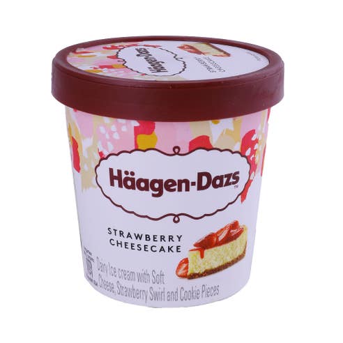 Haagen Dazs Strawberry Cheese Cake 460ml 