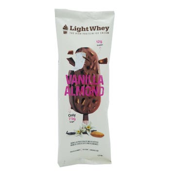 Light Whey Ice Cream Vanilla Almond Stick 120ml 