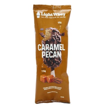 Light Whey Ice Cream Caramel Pecan Stick 120ml 