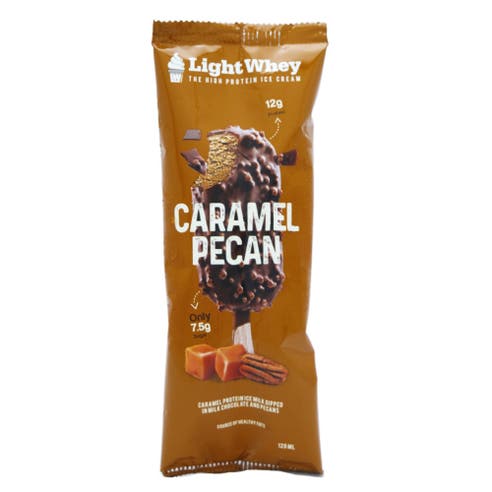 Light Whey Ice Cream Caramel Pecan Stick 120ml 
