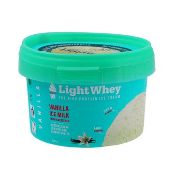 Light Whey Ice Cream Vanilla Cup 200ml 