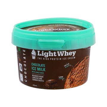 Light Whey Ice Cream Chocolate Cup 200ml 