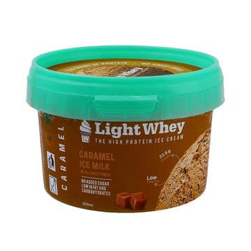 Light Whey Ice Cream Caramel Cup 200ml 
