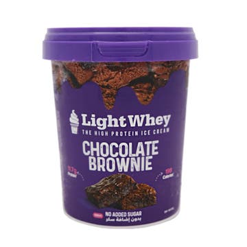 Light Whey Ice Cream Chocolate Brownie 450ml 