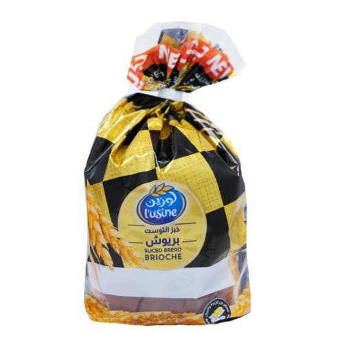 Almarai L'usine Sliced Bread Brioche 320g 