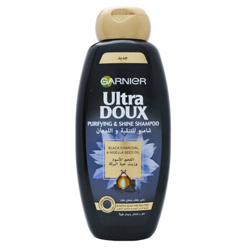Garnier Ultra Doux Black Charcoal Shampoo 400ml 