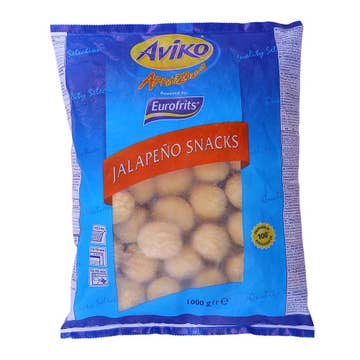 Aviko Frozen Jalapeno Snacks 1Kg 