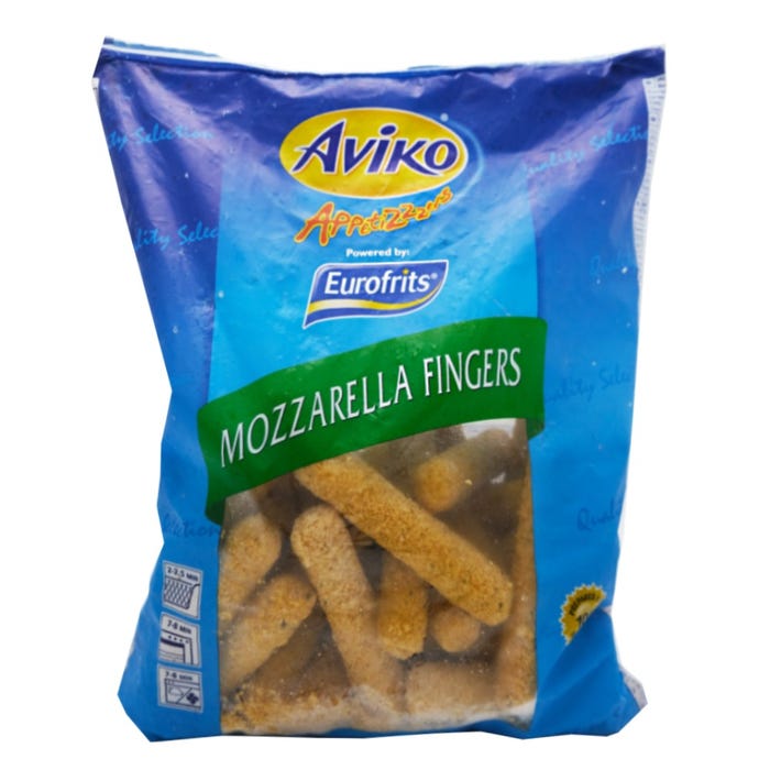 Aviko Mozzarella Fingers 1Kg