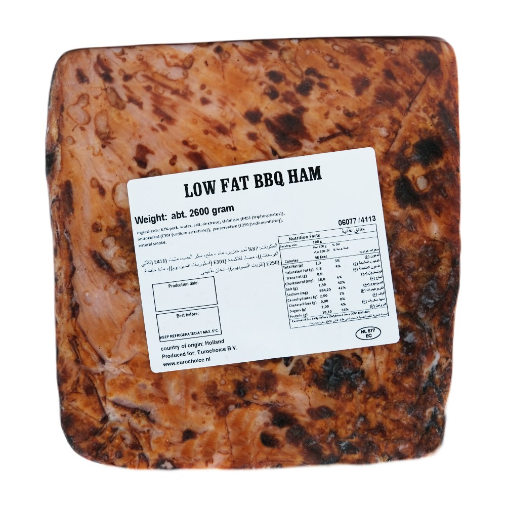 Roode Molen Low Fat BBQ Ham [Contains Pork] [Per Kg] back image