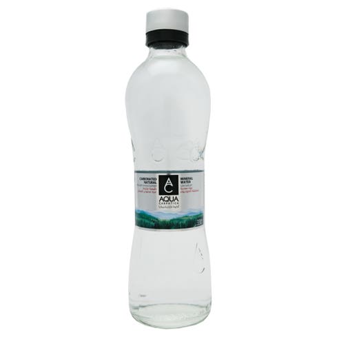 Aqua Carbonated Natural Mineral Water 330ml 