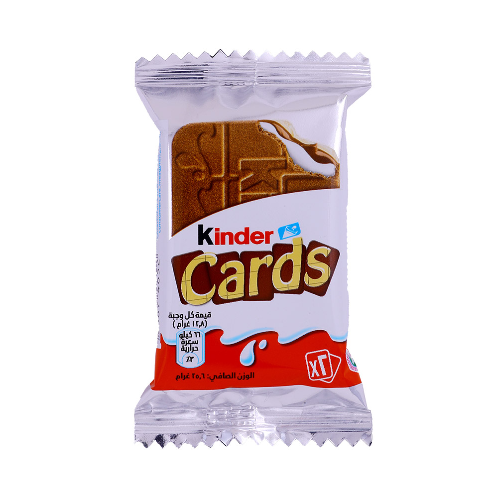 Kinder Cards Creamy Wafer 25.6g 
