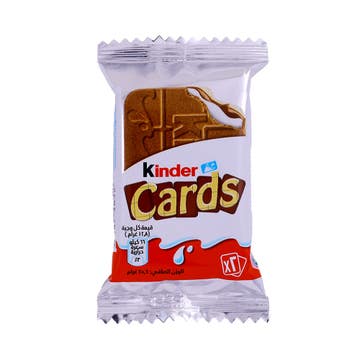 Kinder Cards Creamy Wafer 25.6g 