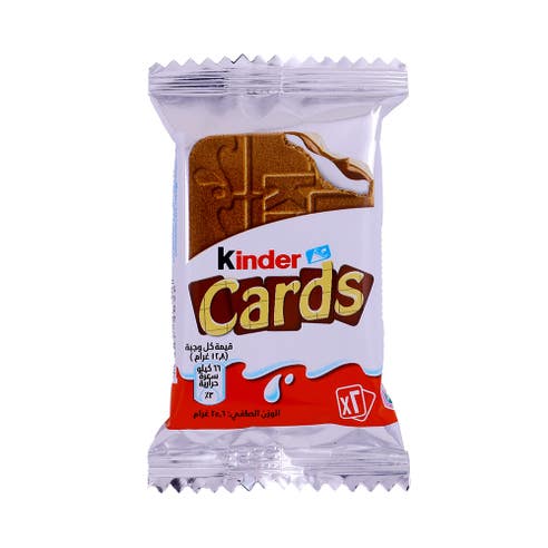 Kinder Cards Creamy Wafer 25.6g 