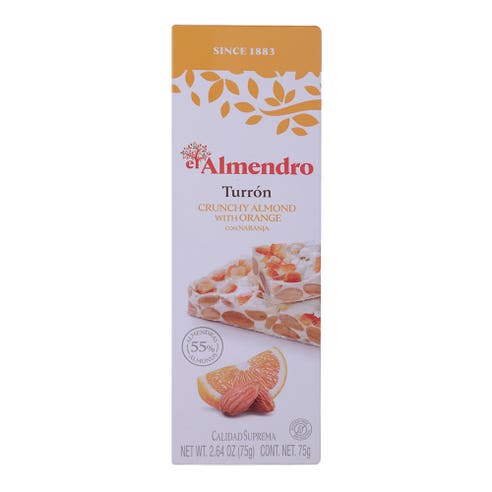 El Almendro Turron Almond Crocanti Chocolate 75g 