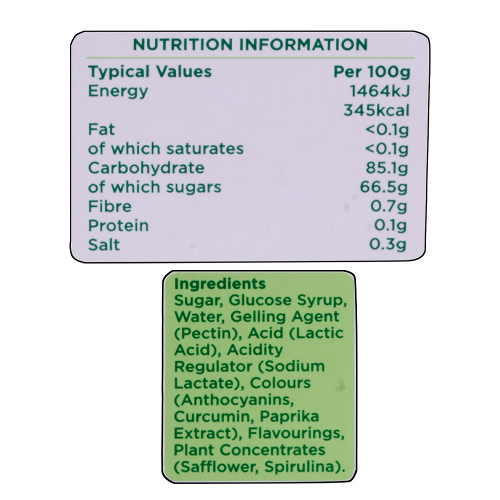 York Fruits Carton 350g right side image
