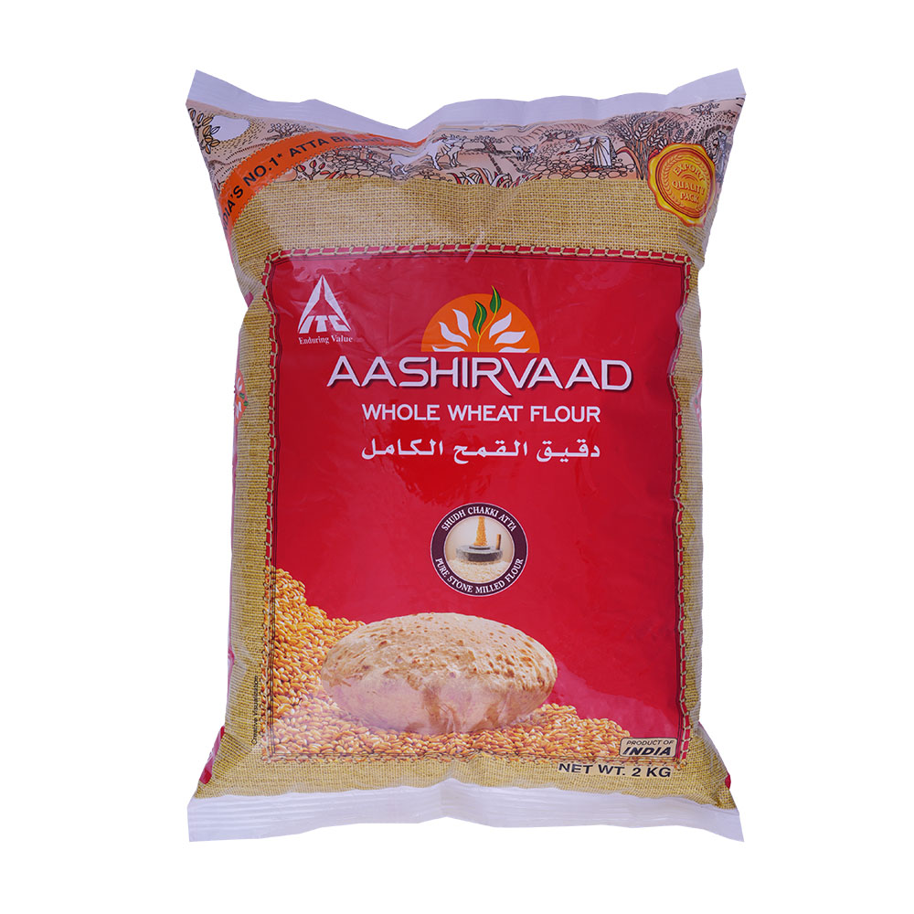 Aashirvaad Whole Wheat Flour 2Kg