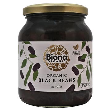 Biona Organic Black Beans In Water 350g