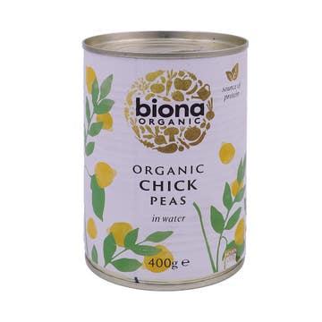 Biona Organic Chick Peas In Water 400g