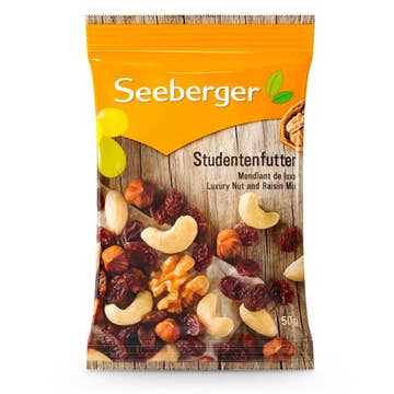 Seeberger Luxury Nut & Raisin Mix Snack 50g 