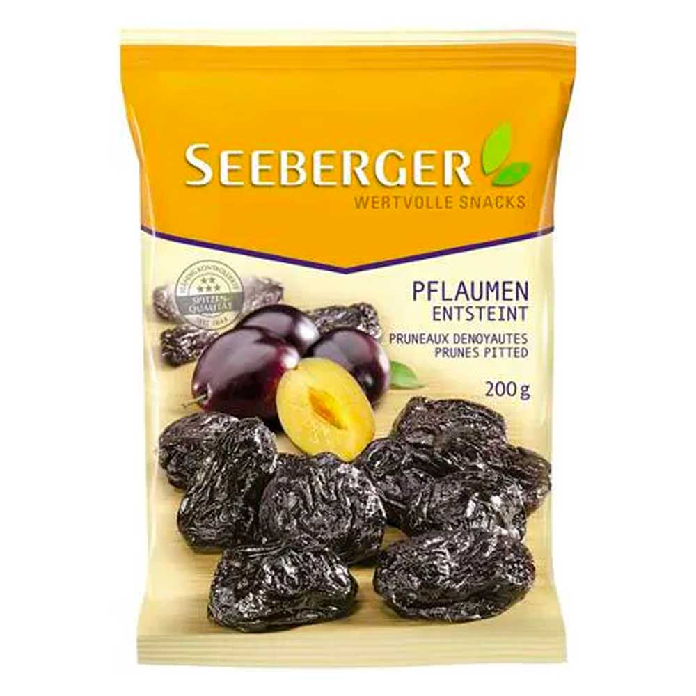 Seeberger Pitted Prunes Dried Fruit 200g