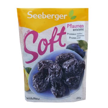 Seeberger Soft Pitted Prunes Dried Fruit 200g 
