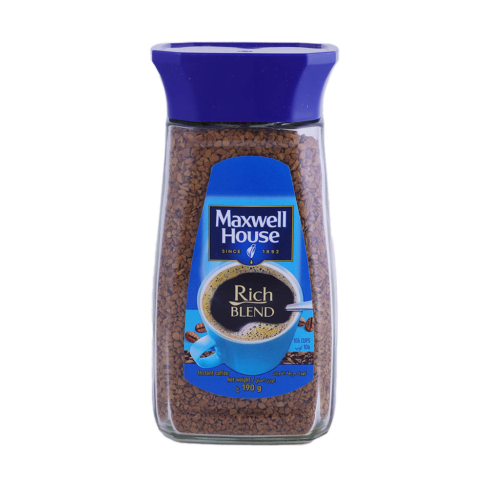 Maxwell House Rich Blend 190g 