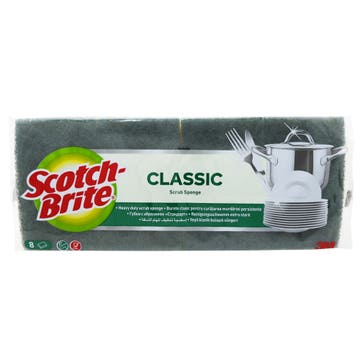 Scotch-Brite 3M Heavy Duty Laminate Pads [8 Pieces] 