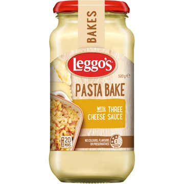 Leggos Pasta Bake with Three Cheese Sauce 500g 