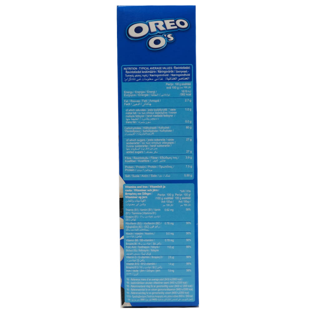 Weetabix Oreo O's Cereal 350g left side image