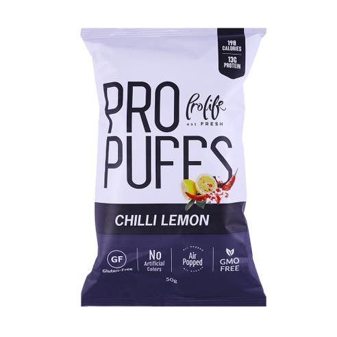 Prolife Chilli Lemon Pro Puffs 50g 