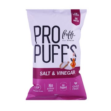 Prolife Salt & Vinegar Pro Puffs 50g 