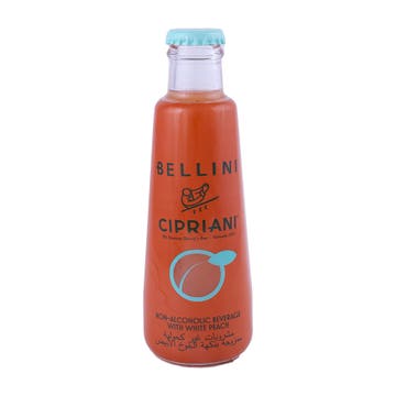 Bellini Cipriani Carbonated Peach Drink 180ml 
